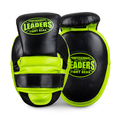 Лапы тренерские LEADERS DUAL BK/GN