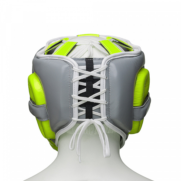 Шлем боксерский LEADERS MEX FANCY GR/GN