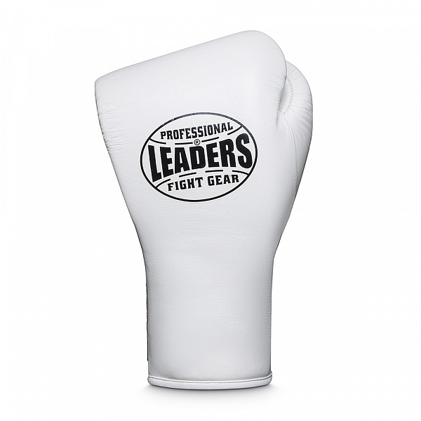 Перчатки боксерские профессиональные LEADERS PRO MFG WH