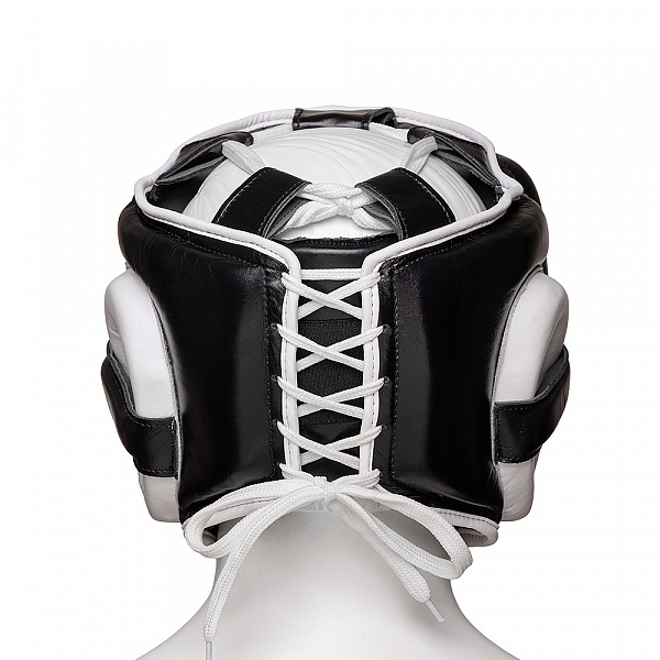 Шлем боксерский LEADERS LS MEX BK/WH