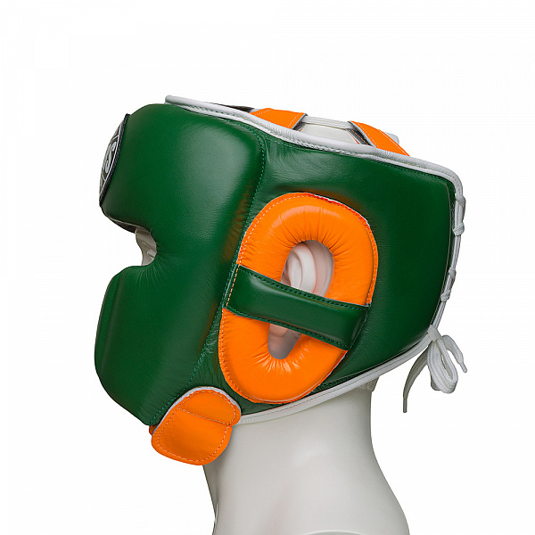 Шлем боксерский LEADERS MEX FANCY DGN/OR