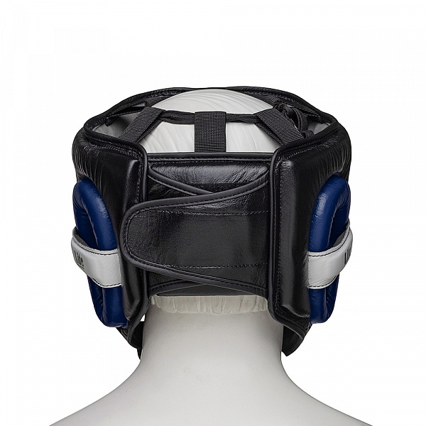 Шлем боксерский LEADERS LITE BK/BL