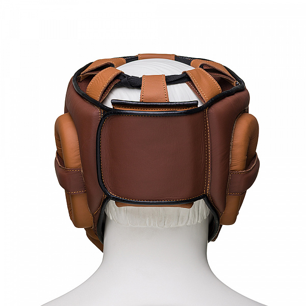 Шлем боксерский LEADERS LS MEX HERITAGE VELCRO BR/BG 