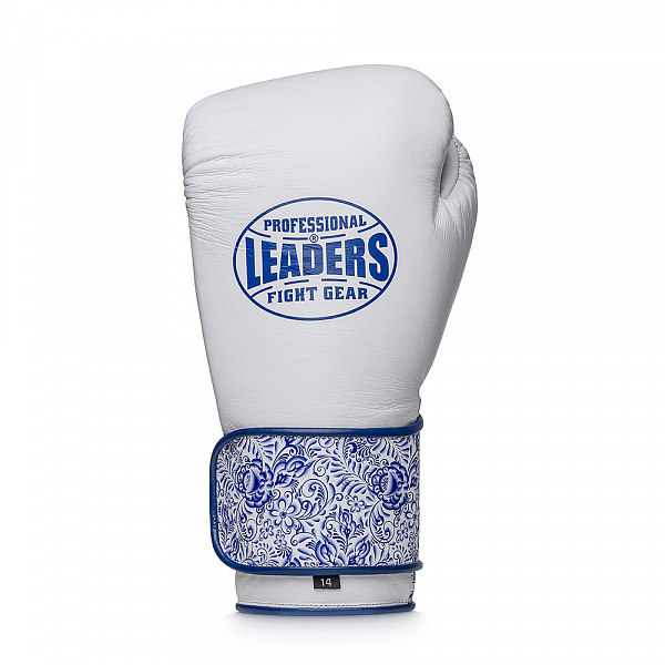 Перчатки боксерские LEADERS SL GZHEL