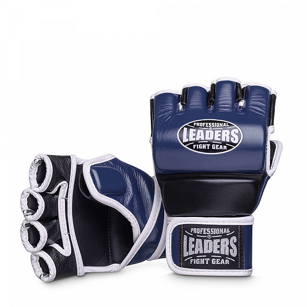 Перчатки MMA LEADERS STRIKE BL/BK